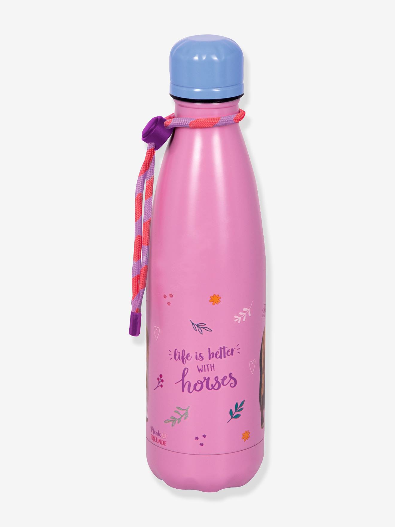 Garrafa térmica para menina PFERDEFREUNDE Die Spiegelburg, 500 ml multicolor