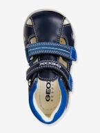 Sandálias para bebé menino, Kaytan Boy B, da GEOX® AZUL ESCURO LISO+CASTANHO CLARO LISO 