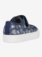 Sapatilhas para menina Ciak Girl J da GEOX® AZUL ESCURO LISO+ROSA CLARO LISO 