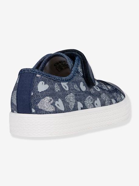 Sapatilhas para menina Ciak Girl J da GEOX® AZUL ESCURO LISO+ROSA CLARO LISO 