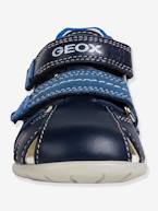 Sandálias para bebé menino, Kaytan Boy B, da GEOX® AZUL ESCURO LISO+CASTANHO CLARO LISO 