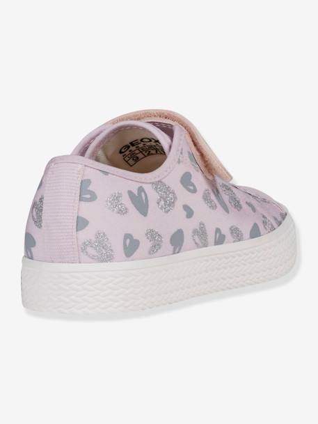 Sapatilhas para menina Ciak Girl J da GEOX® AZUL ESCURO LISO+ROSA CLARO LISO 