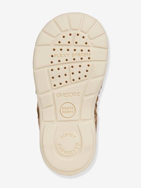 Sandálias para bebé menino, Kaytan Boy B, da GEOX® AZUL ESCURO LISO+CASTANHO CLARO LISO 