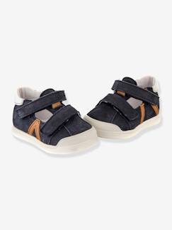 Primeiros Passos bebé-Sandálias em pele, para bebé menino, Poto, Babybotte®