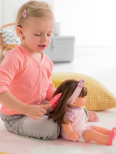 Boneca grande Alice, Corolle Rosa medio liso com motivo 