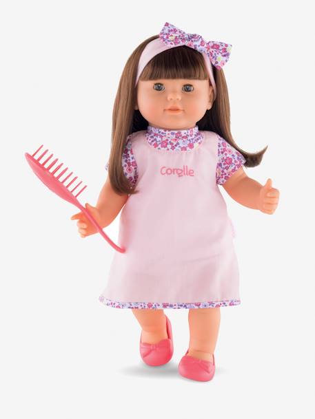 Boneca grande Alice, Corolle Rosa medio liso com motivo 