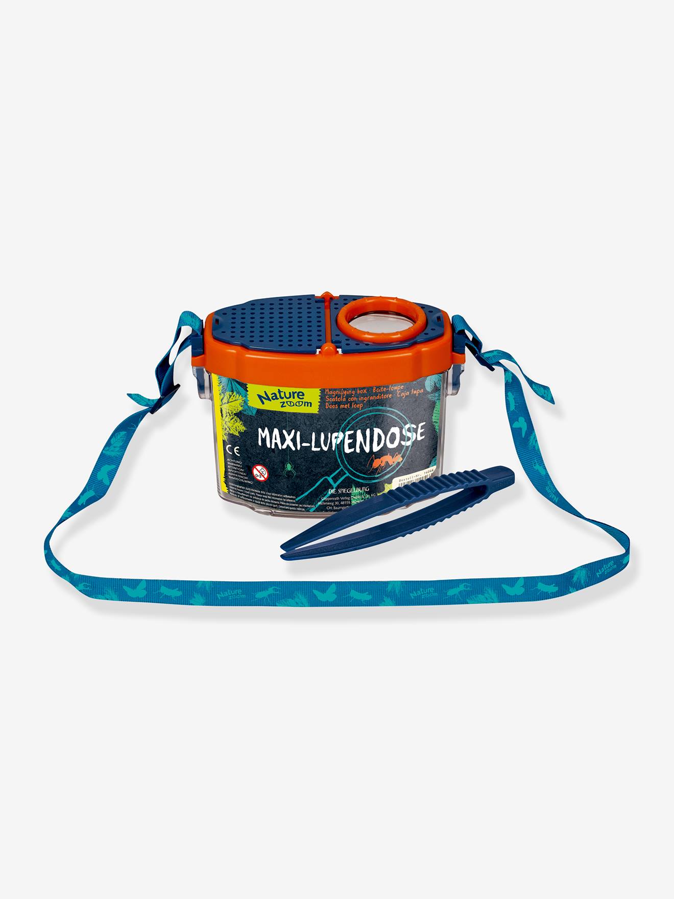 Maxi Caixa com Lupa NATURE ZOOM Die Spiegelburg multicolor