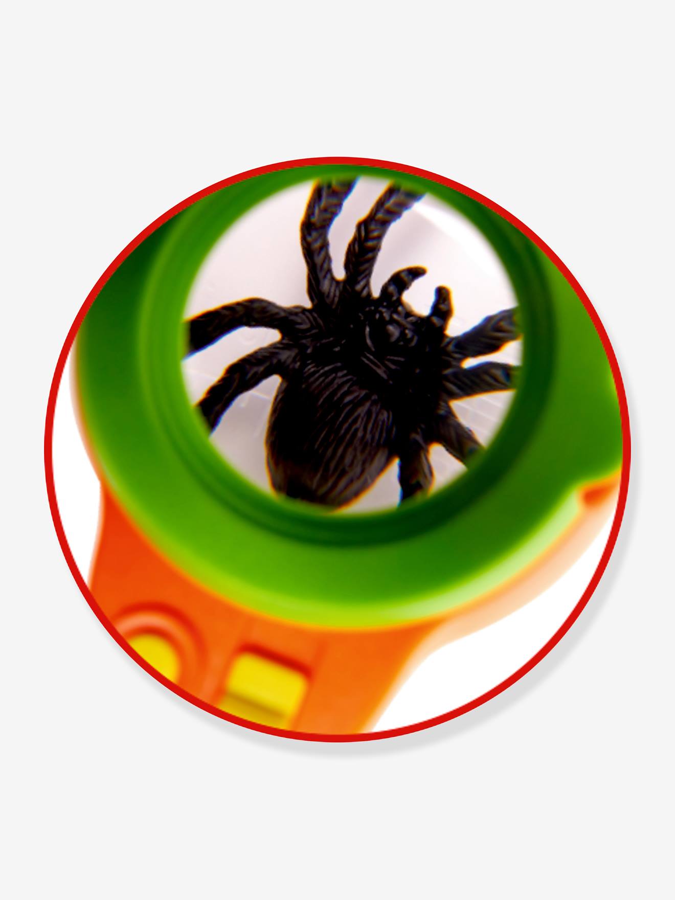 Caixa com Lupa e Luz NATURE ZOOM Die Spiegelburg laranja