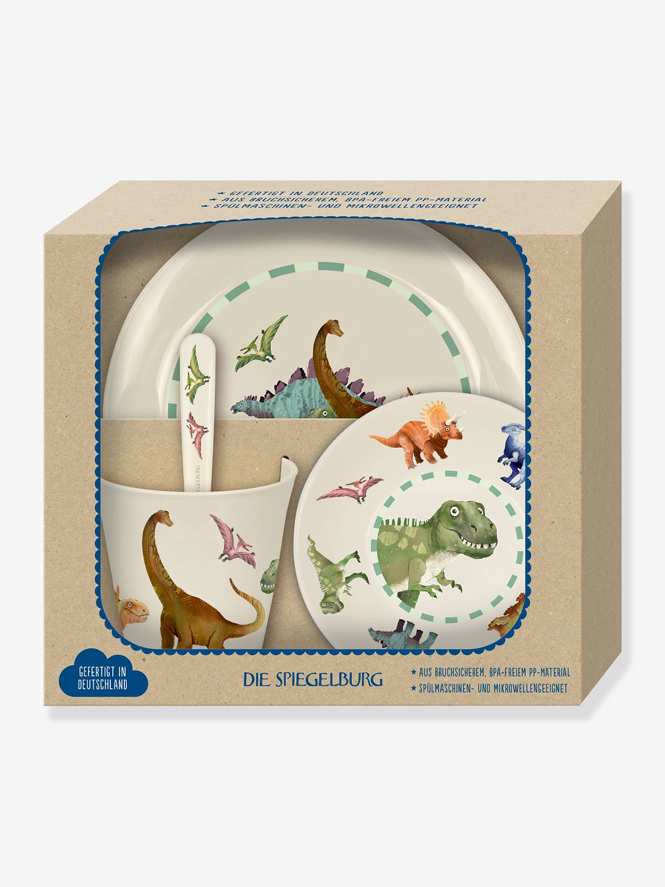 Conjunto de louça para bebé DINO FRIENDS Die Spiegelburg multicolor