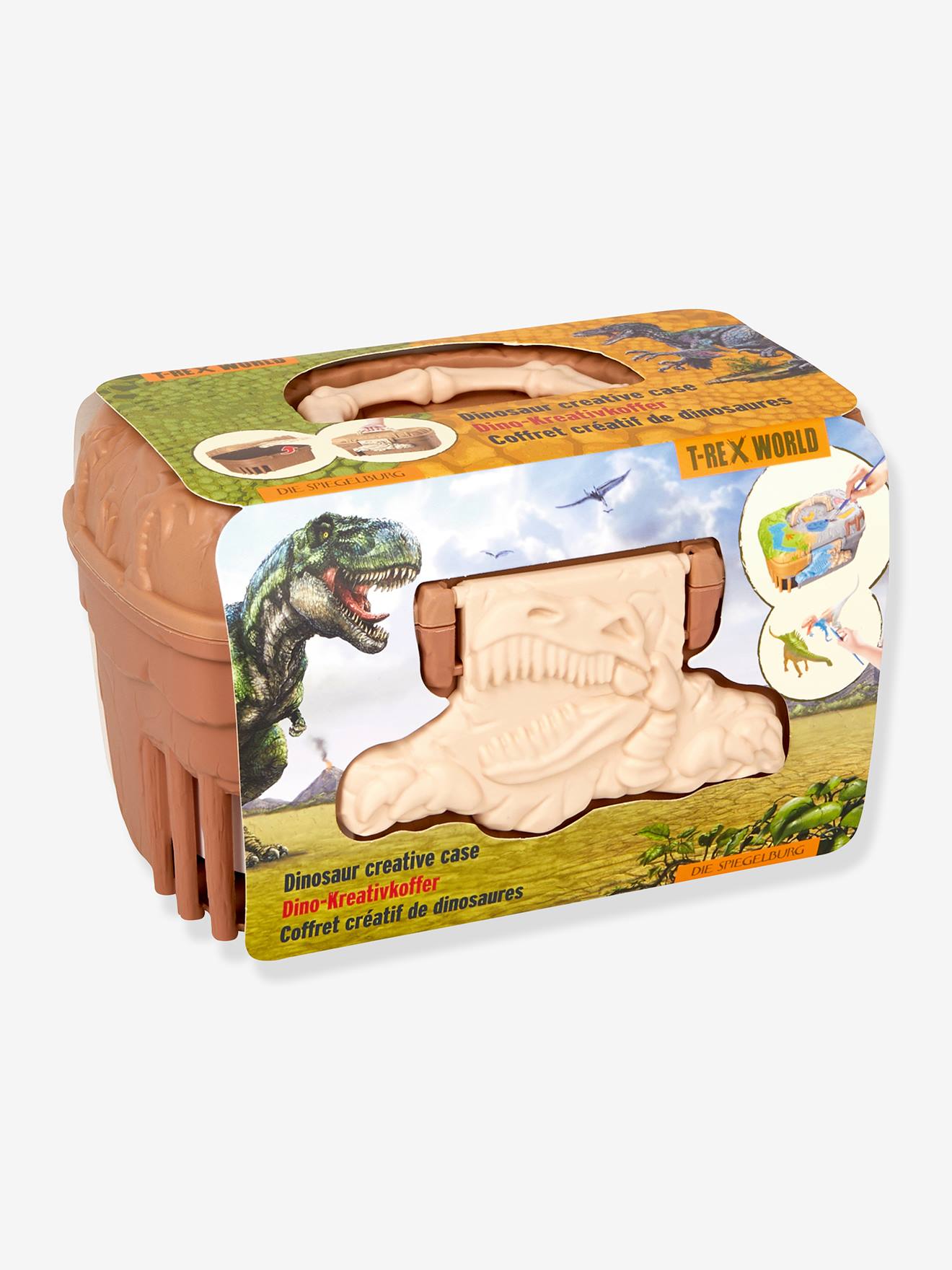 Maleta Criativa de Dinossauros T-REX WORLD Die Spiegelburg multicolor