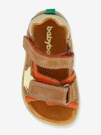 Sandálias de pele, para bébé menino, Transat, Babybotte® BEGE MEDIO LISO+CINZENTO MEDIO LISO 