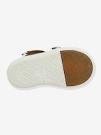 Botinhas em pele Snow da Babybotte®, para bebé menino AMARELO MEDIO LISO+AZUL VIVO LISO 