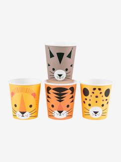 Brinquedos-Doudous e brinquedos em tecido-Lote de 8 copos em papel MY LITTLE DAY