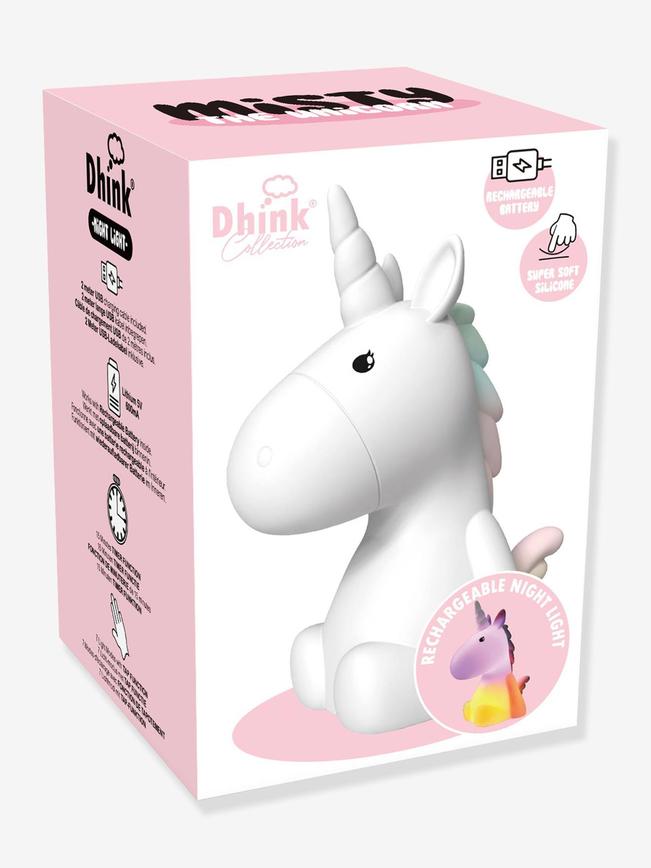 Luz de presença flexível Sparcle o unicórnio Dhink  branco