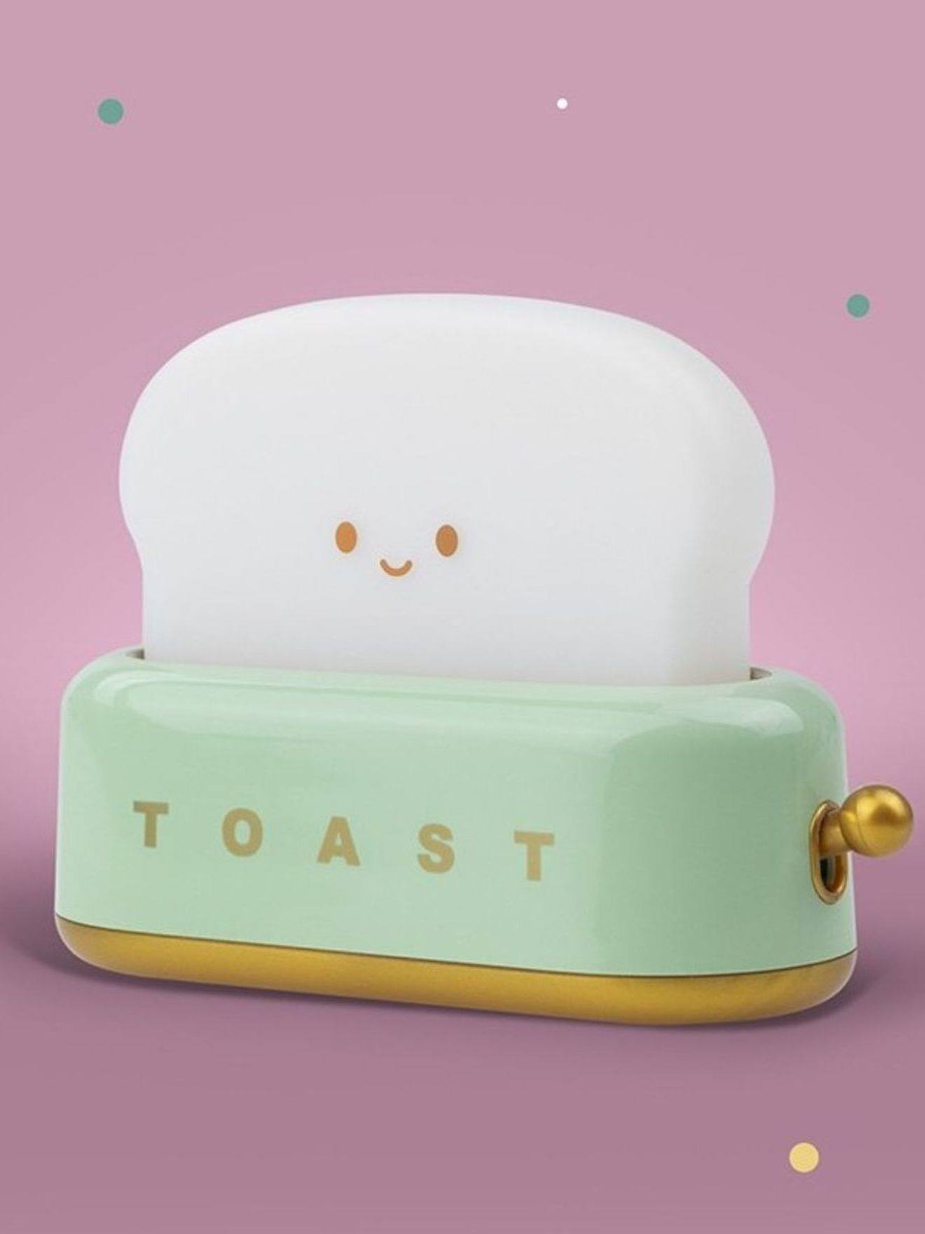 Luz de presença recarregável Toast  verde