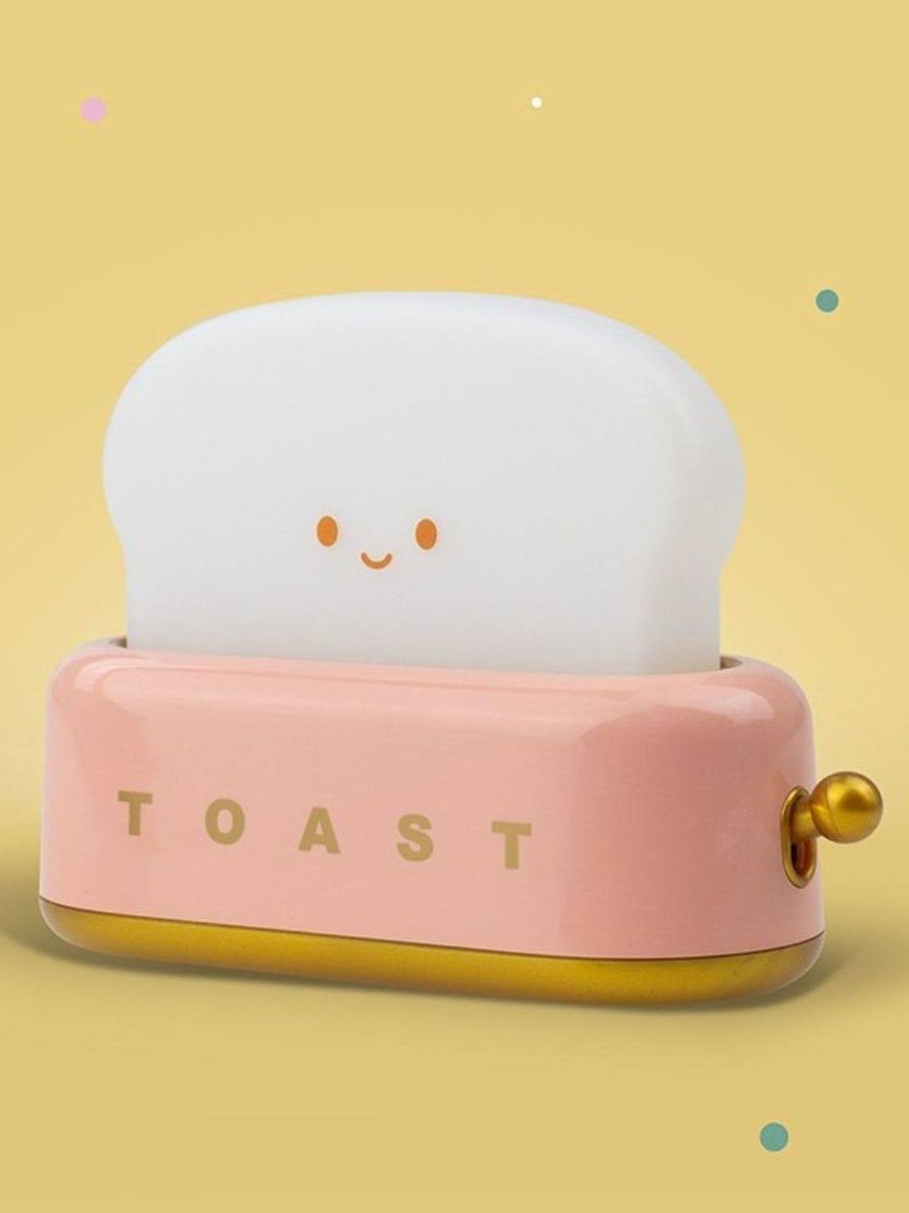 Luz de presença recarregável Toast  rosa
