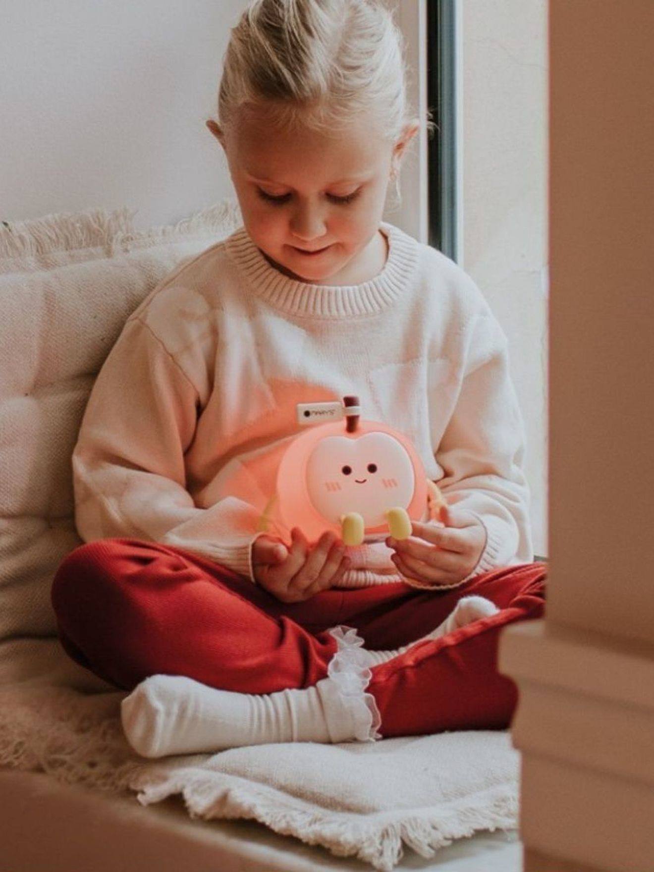 Luz de presença recarregável Maçã  vermelho