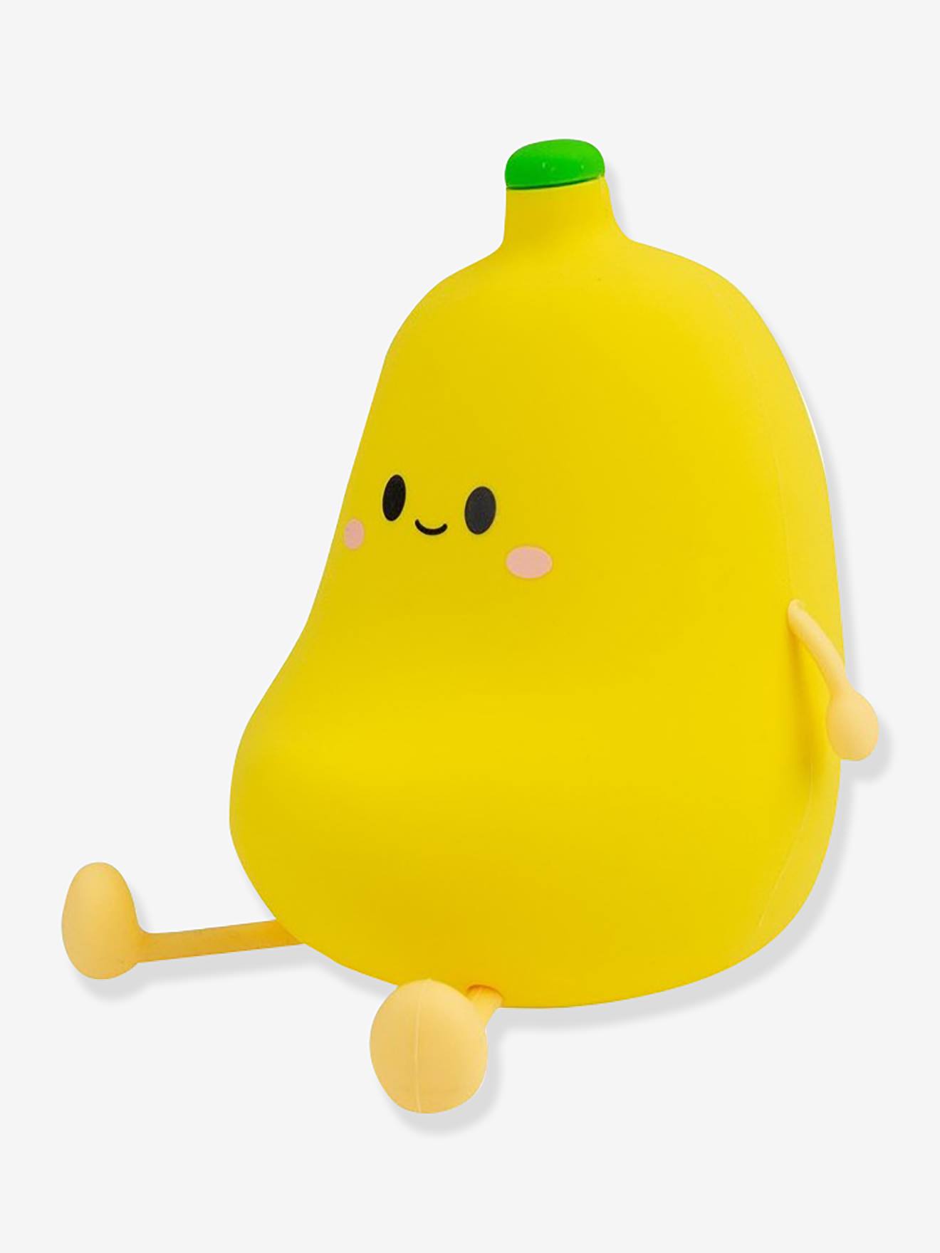 Luz de presença recarregável Banane  amarelo