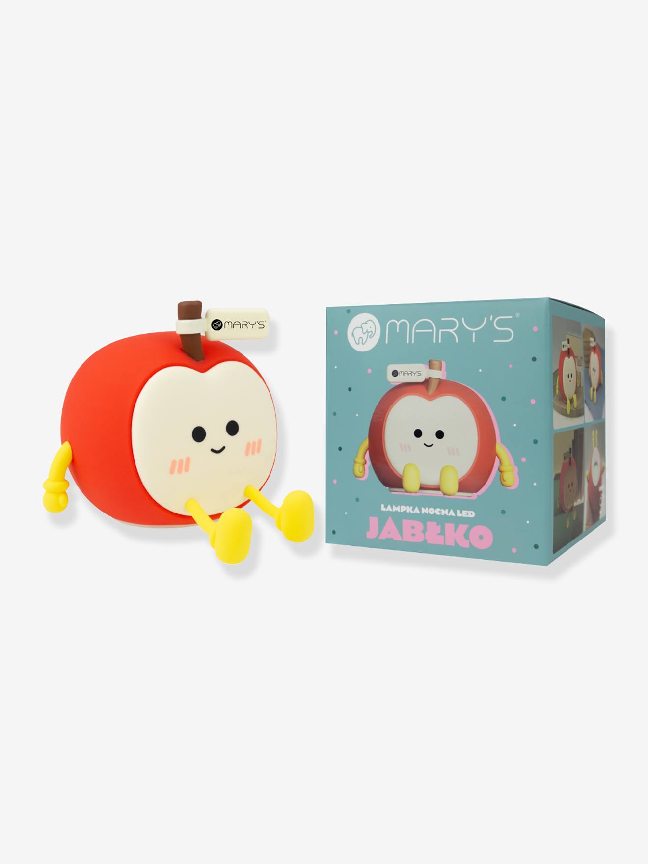 Luz de presença recarregável Maçã  vermelho