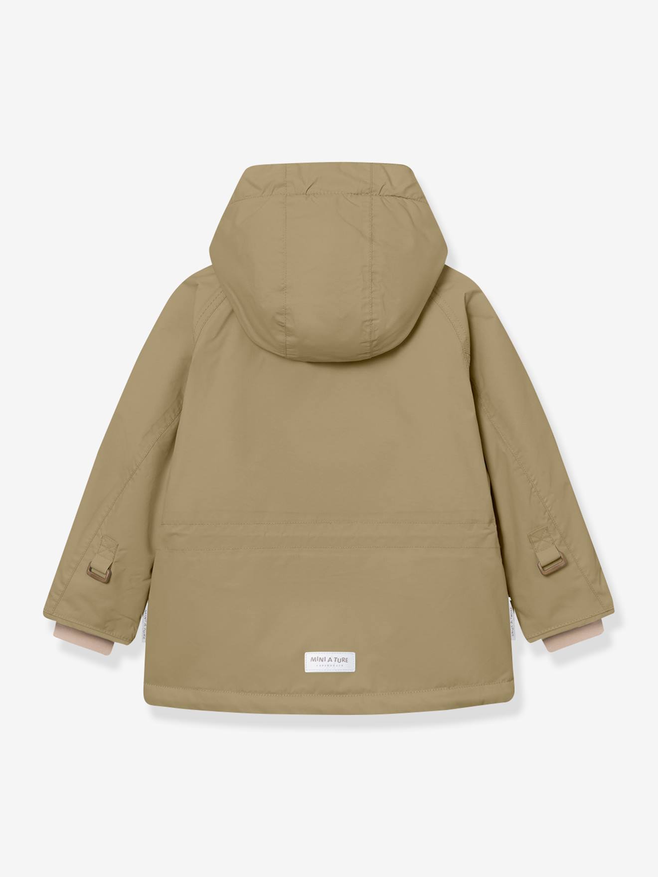 Casaco de inverno com forro polar para criança MATWALLY MINI A TURE verde-salva