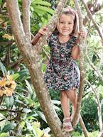 Sandálias em pele, para menina, coleção autonomia AZUL CLARO LISO+ROSA MEDIO LISO 