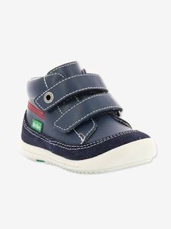 Calçado-Botinhas em pele, para bebé menino, Kimono da KICKERS®