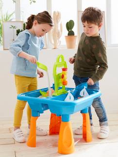 Brinquedos-Mesa de atividades para brincar ao ar livre com areia e água