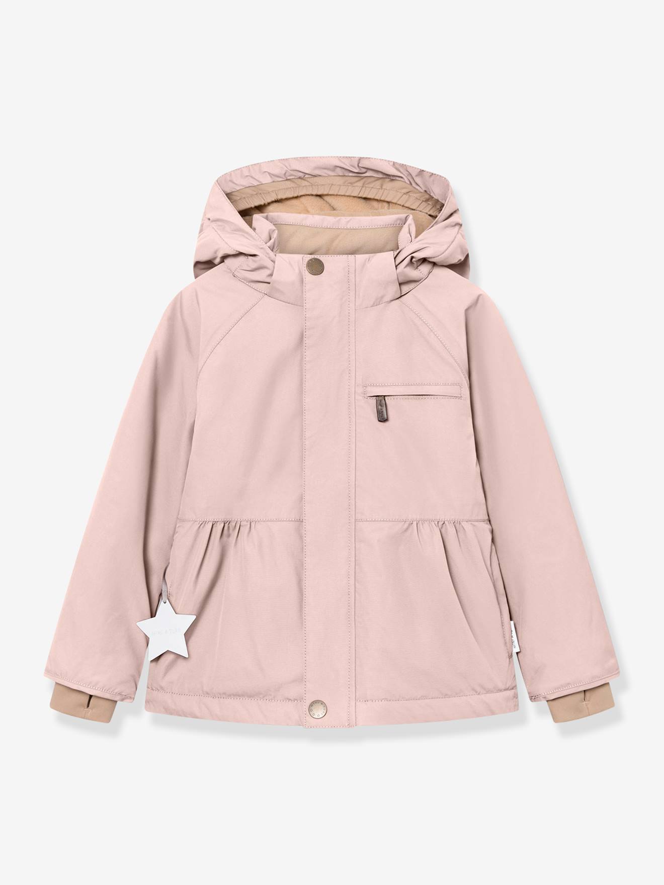 Casaco de inverno com forro polar para menina MATBRIDDINE MINI A TURE rosado