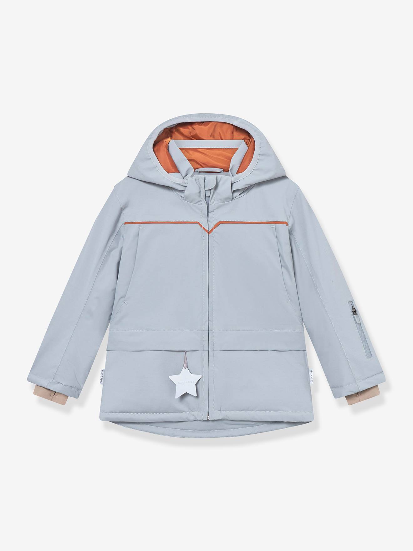 Casaco de esqui MATADANE para criança MINI A TURE azul-acinzentado