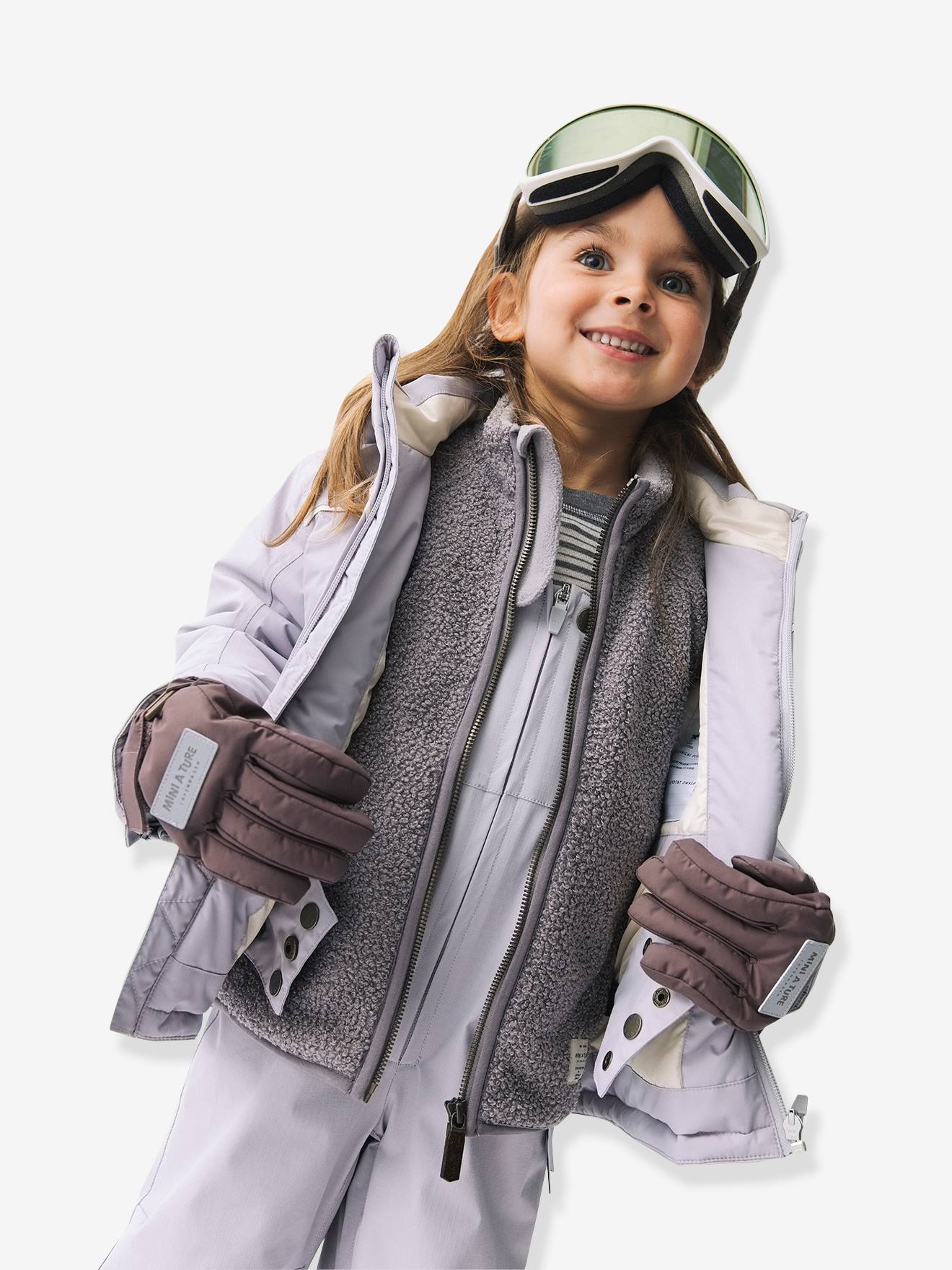 Casaco de esqui MATADANE para criança MINI A TURE violeta
