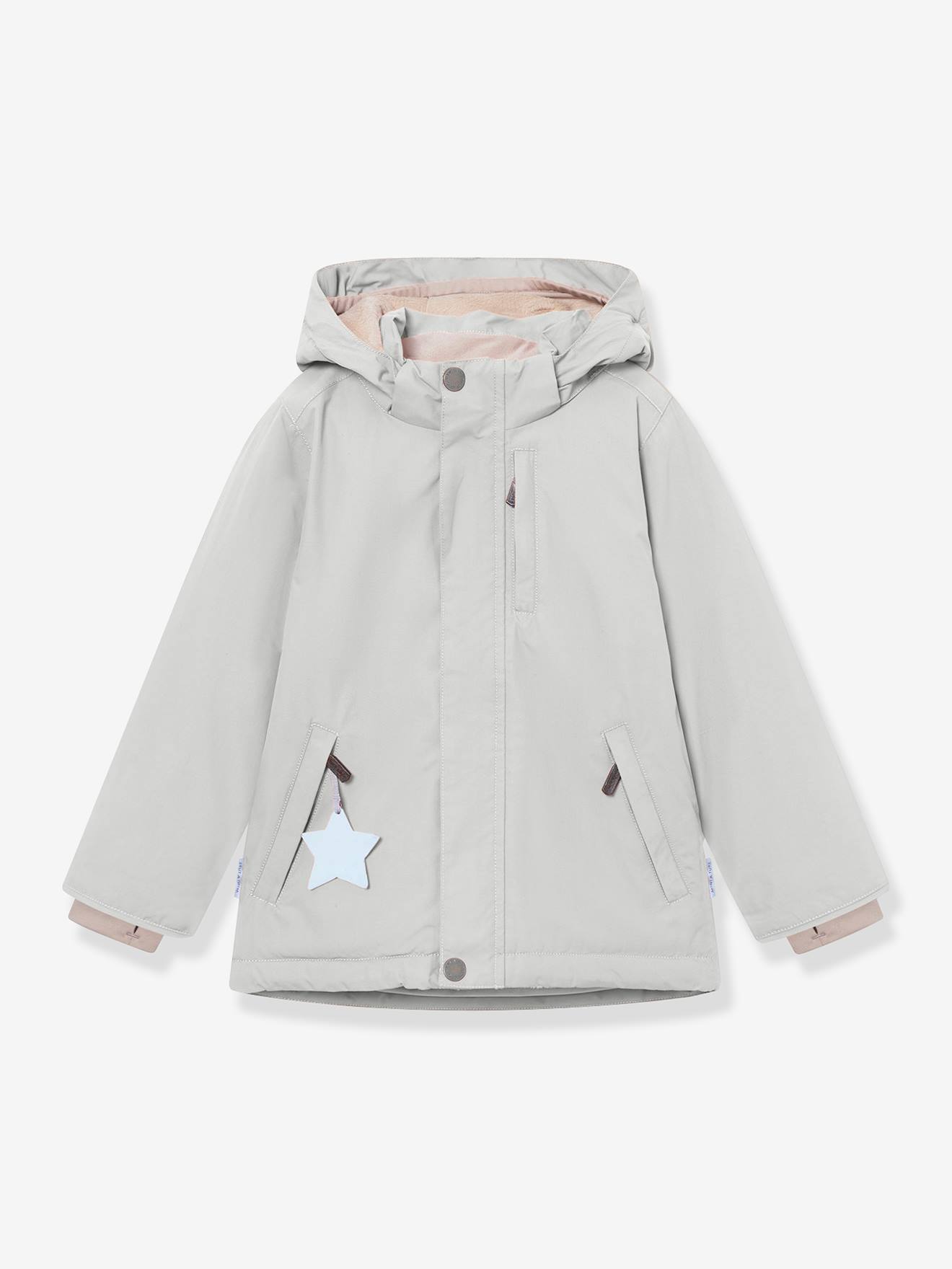 Casaco de inverno com forro polar MATADYANKO para menino MINI A TURE azul-acinzentado