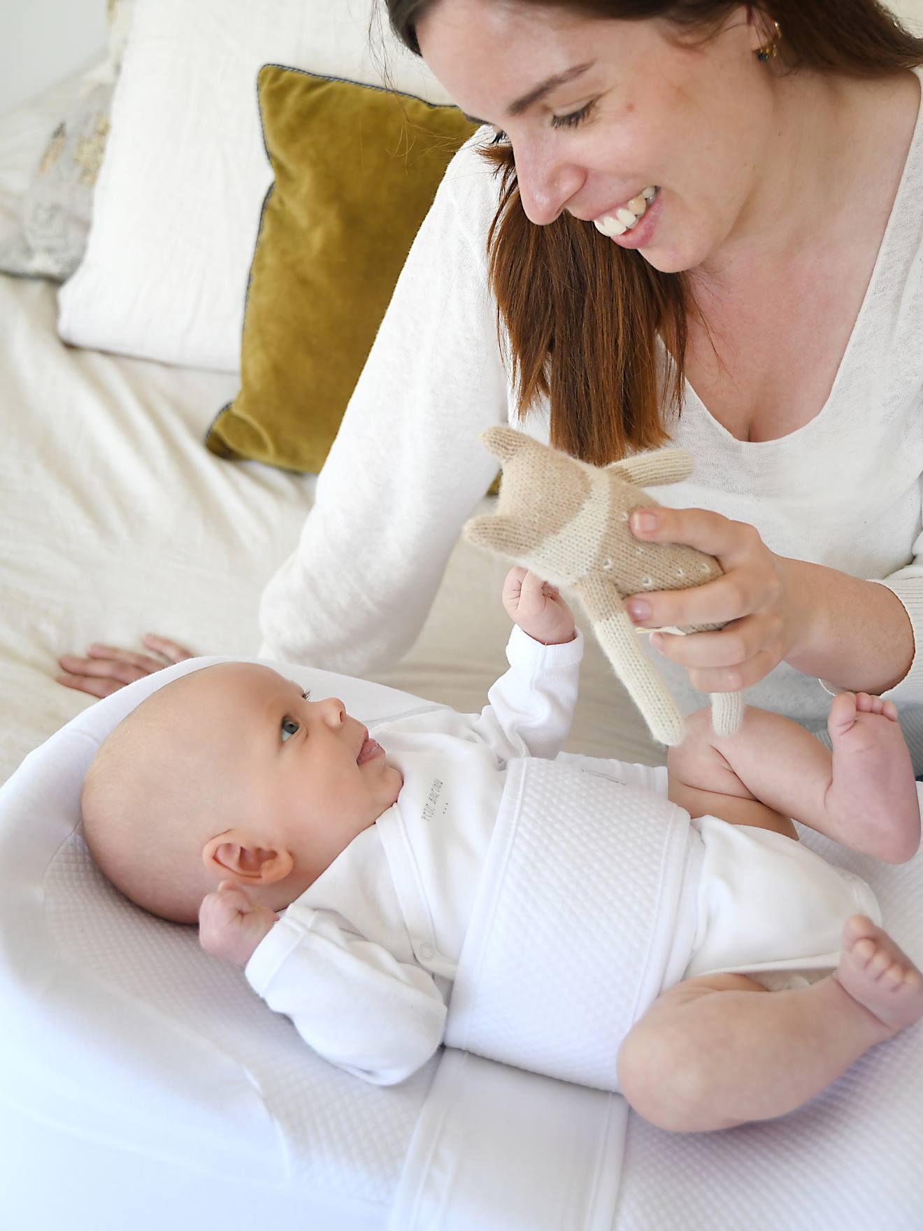 Ninho para bebé Cocoonababy  branco