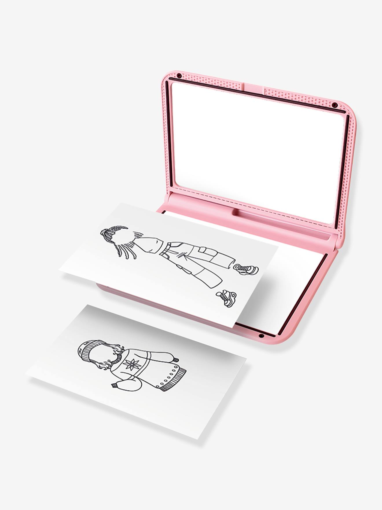 KIDYDRAW-PRO - Quadro luminoso nómada - KIDYWOLF rosa