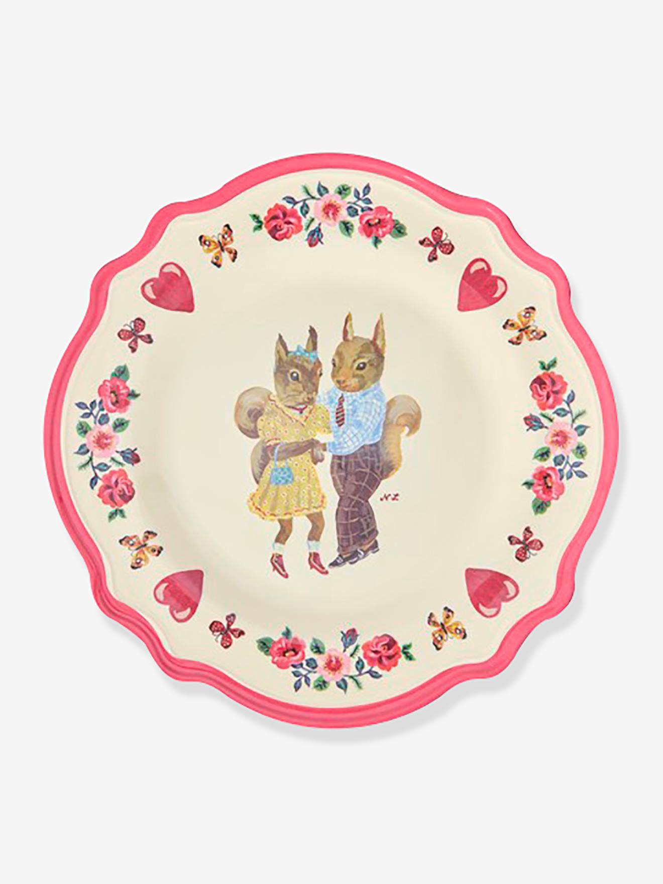 Prato rice NATHALIE LÉTÉ para crianças vermelho