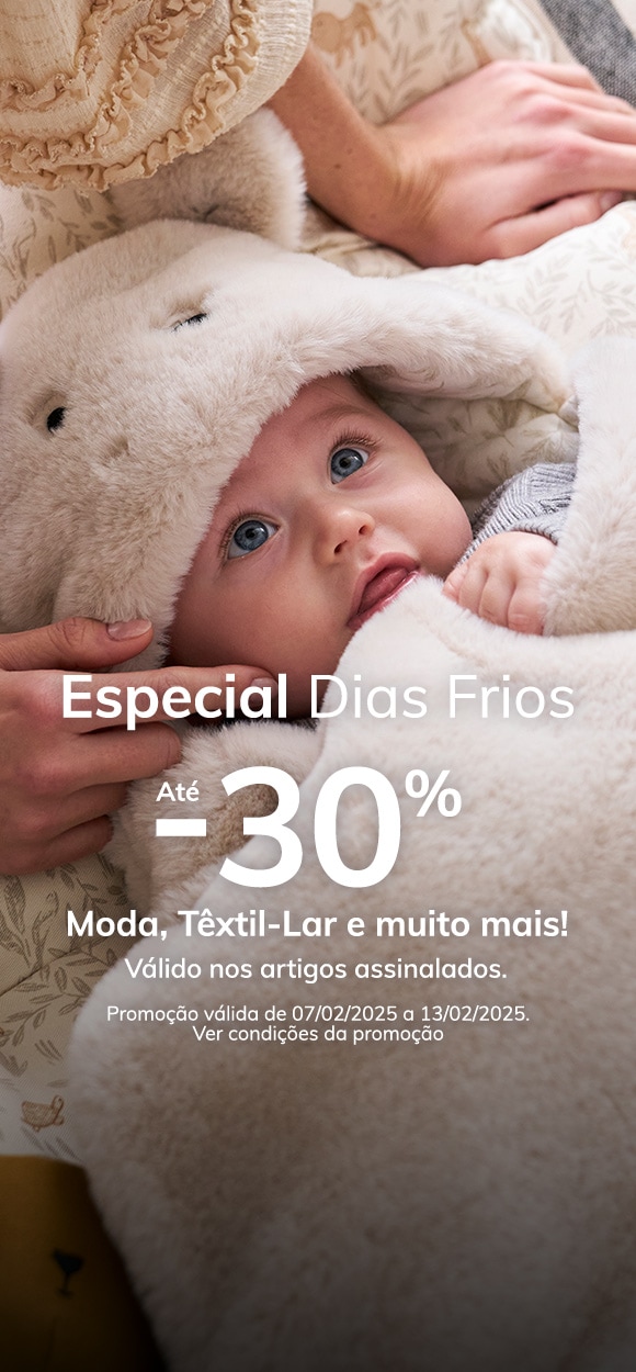 Especial Dias Frios: Até -30%